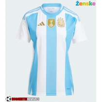 Ženske Nogometnih dresov Argentina Domači Copa America 2024 Kratki rokavi